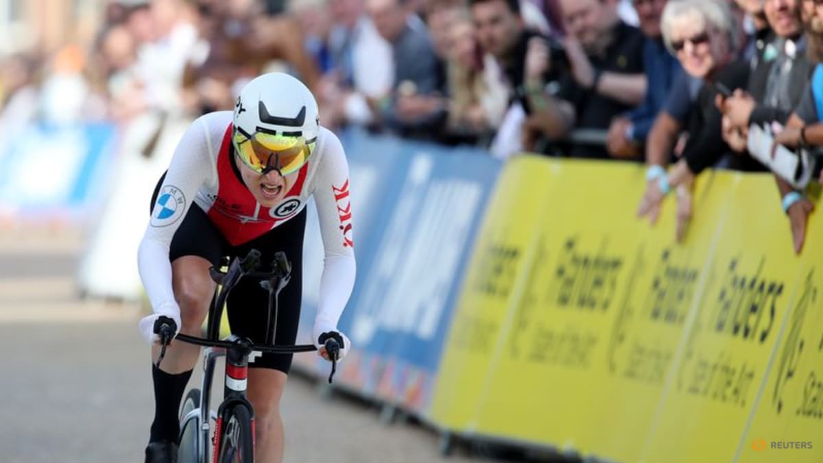 Switzerland's Reusser claims world time trial title